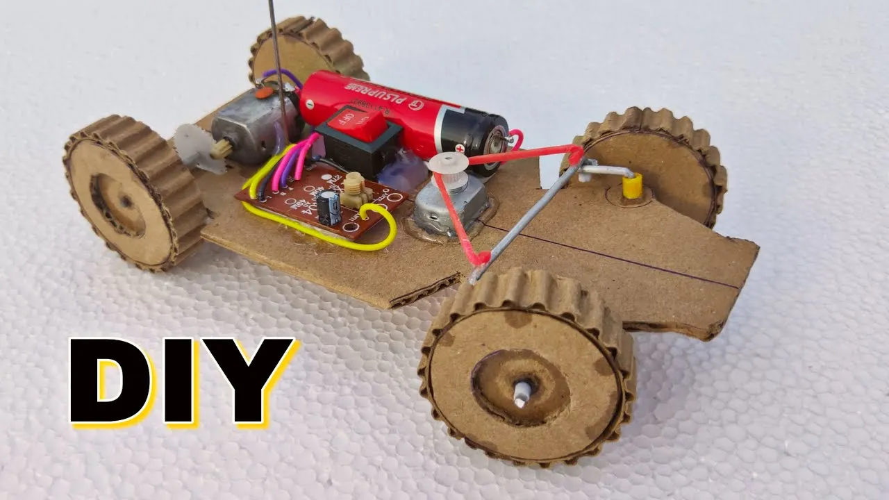 How to Easily Create an RC Car at Home