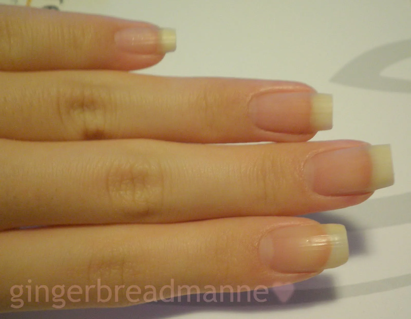 gingerbreadmanne  Nail shaping tutorial square tips