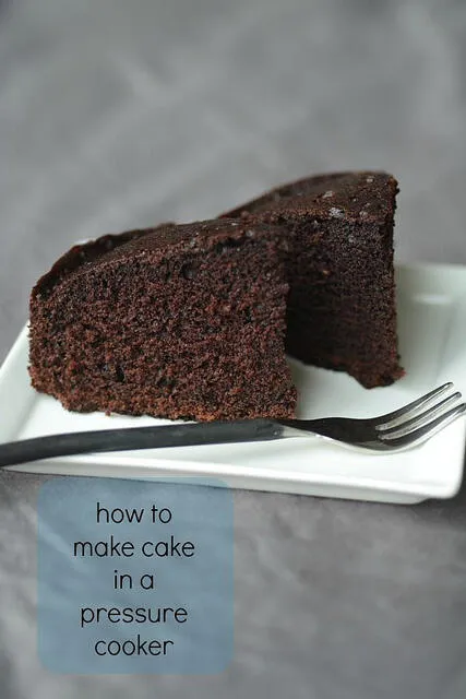 Pressure Cooker Chocolate Cake Recipe Step by Step