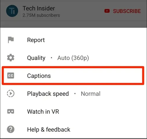 How to Turn on or off Subtitles on YouTube on TV 2025 Guide