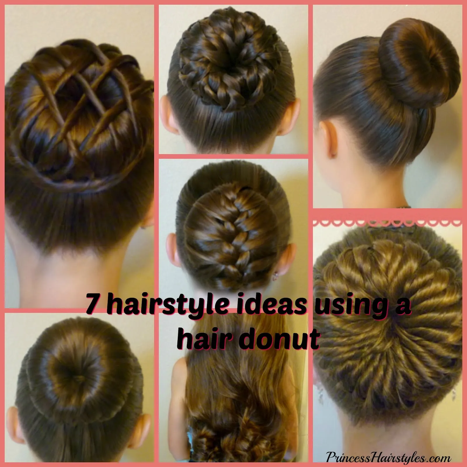 How To Do Bun Hairstyle Using Donut  Wavy Haircut