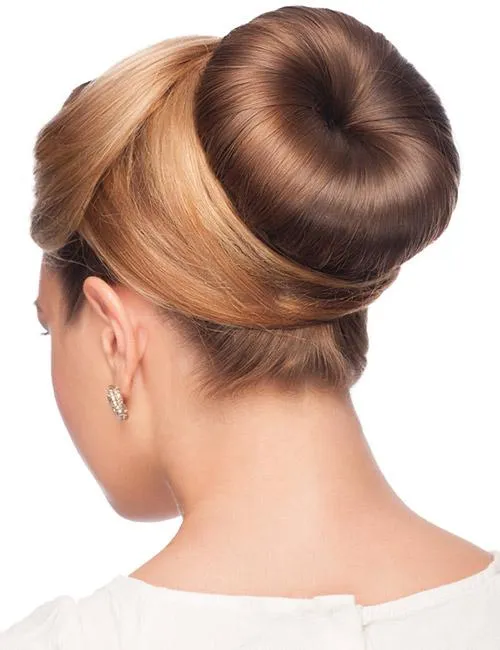 How To Do A Donut Bun  Step By Step Procedure