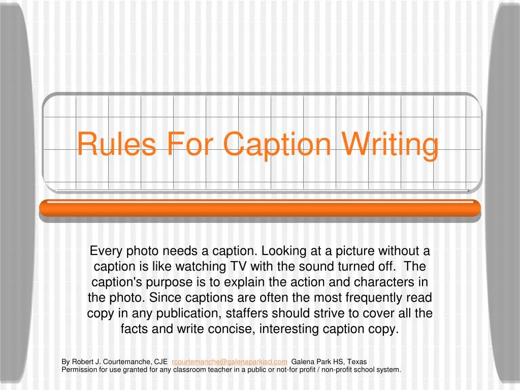 Best Practices for Writing Image Captions for Getty Photos