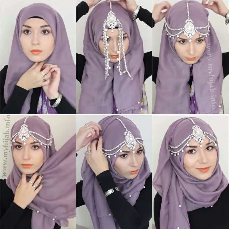 Tuto hijab  Hijab tutorial Hijab fashion Hijab style tutorial