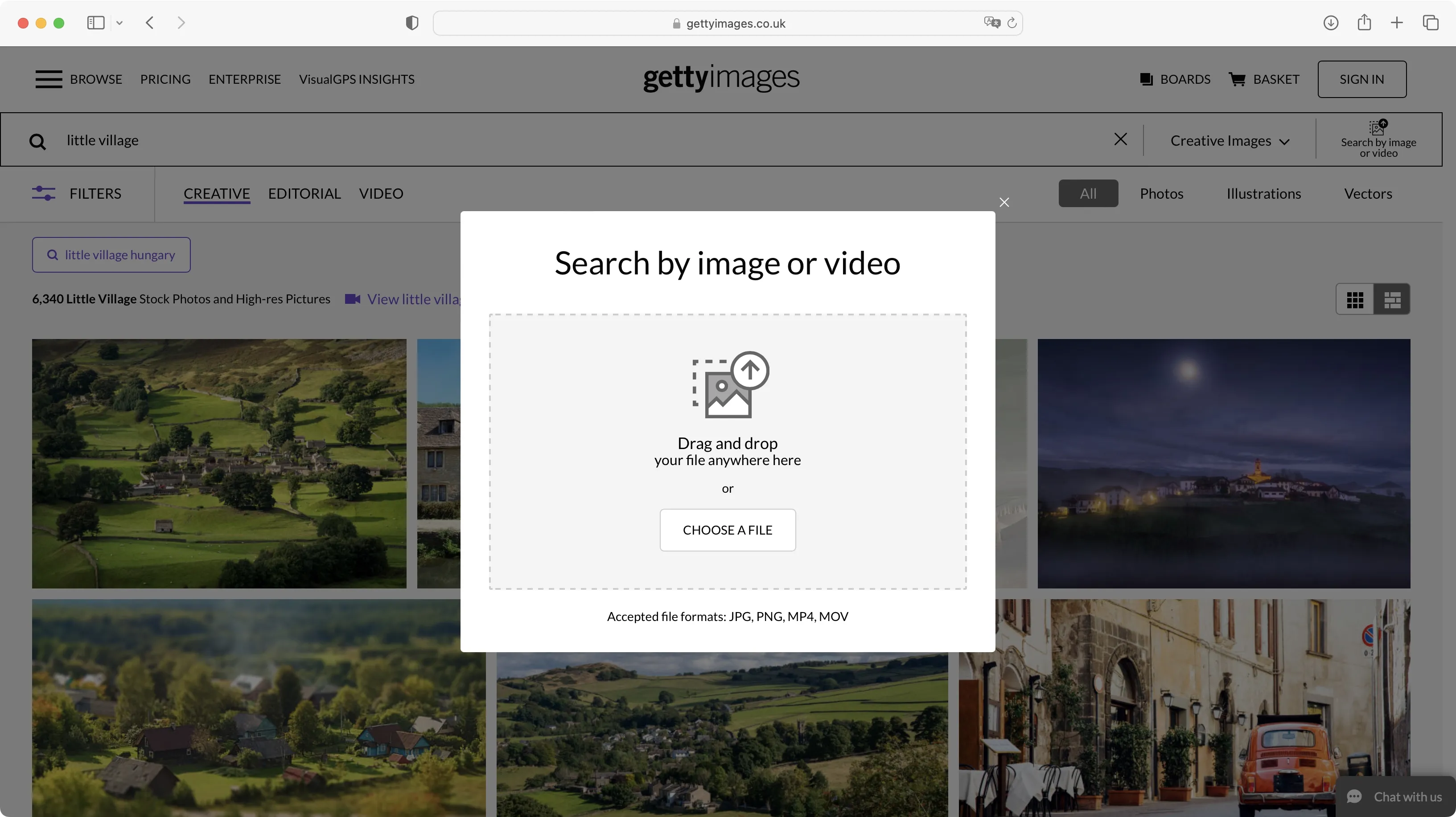 How to View Getty Images in Full Size