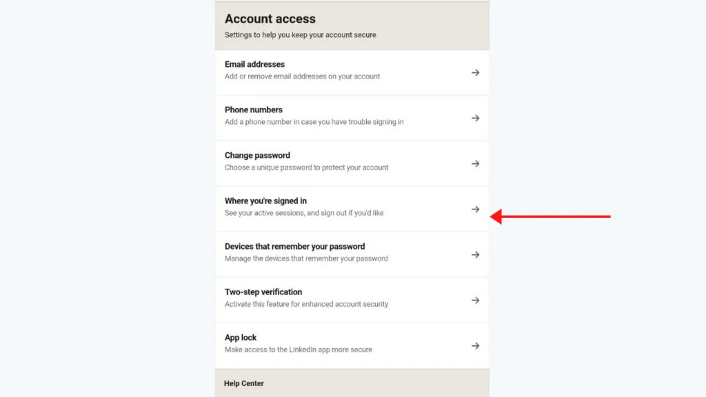 How to log out of LinkedIn on all devices