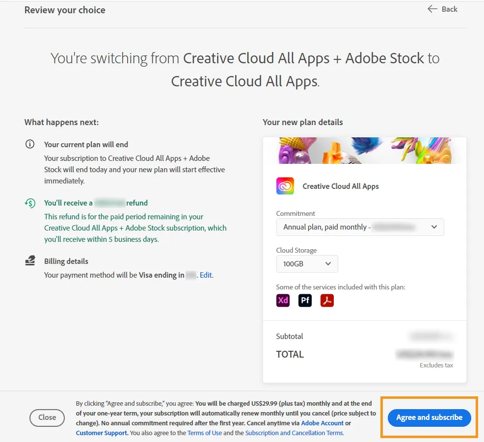 How to Decline Stock Options When Downloading Adobe