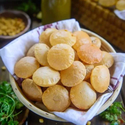 Best Golgappa Recipe Atta  Suji Step By Step  Whiskaffair