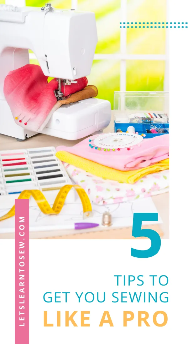 Sew Like A Pro 5 Tips To Improve Your Sewing  Sewing hacks Sewing 