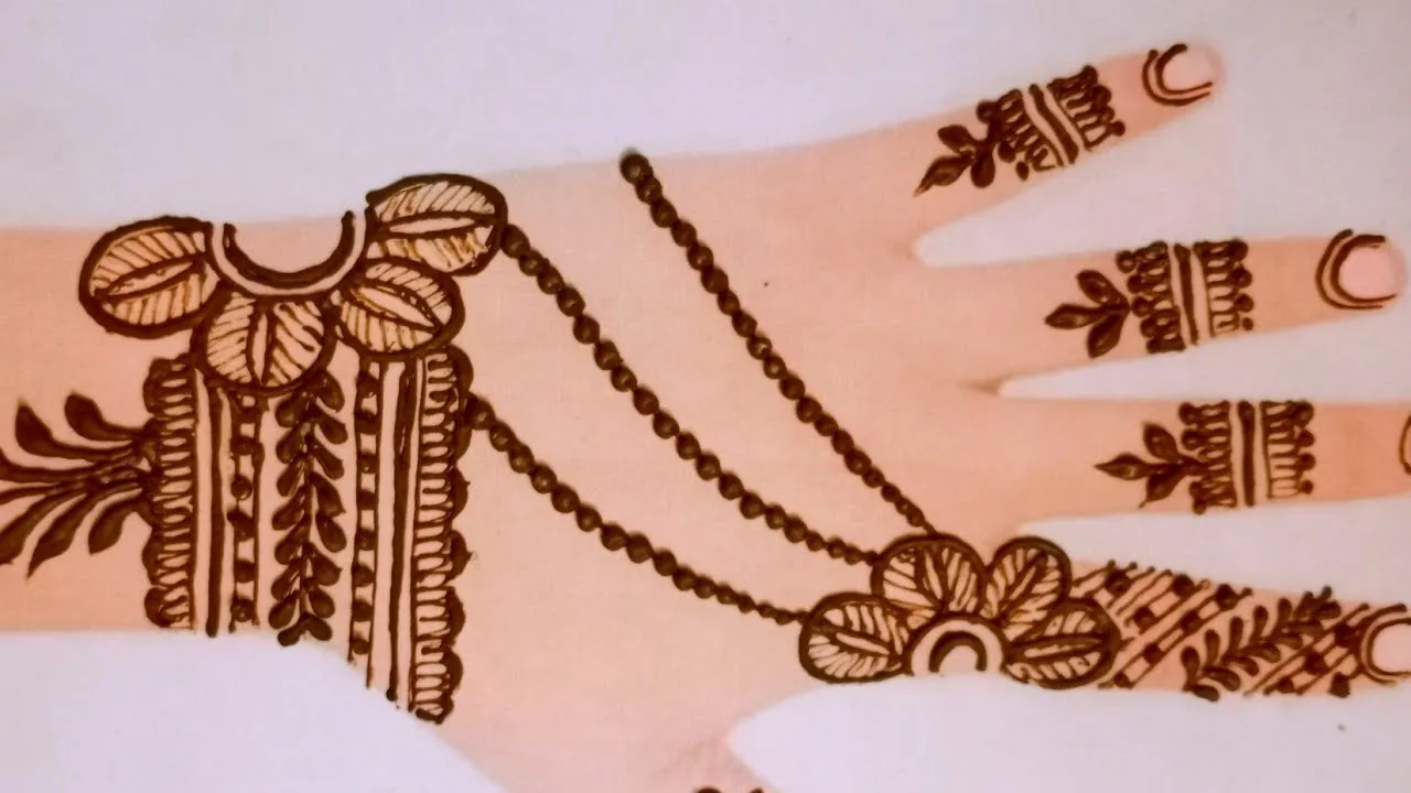 Easy Mehndi Design Steps with Dailymotion Video Instructions