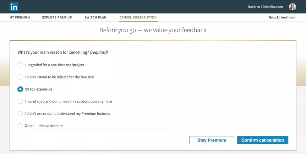 How to Cancel Your LinkedIn Premium Subscription Easily