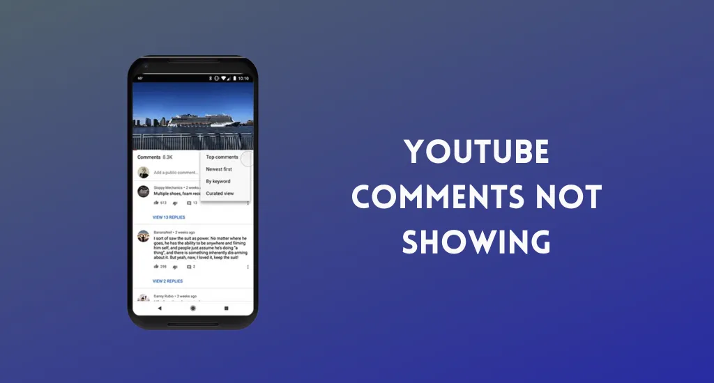How to Fix YouTube Comments Not Showing  TechOwns