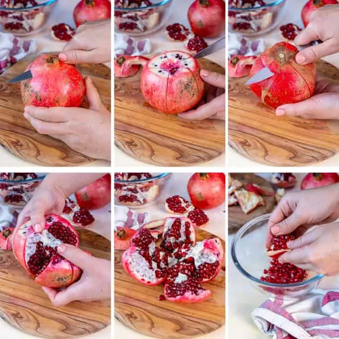 How to Cut Pomegranate Easily