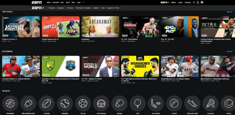 ESPN Plus Review A Sport Lovers Ideal Streaming AddOn