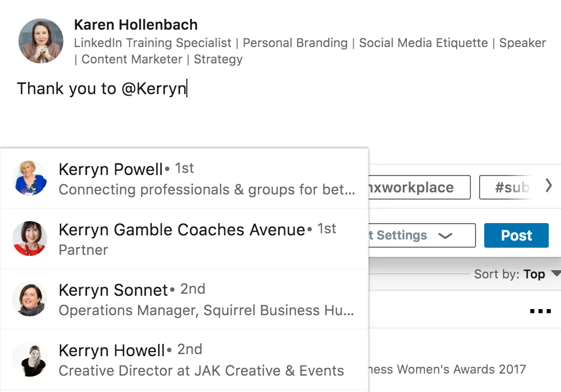 Best Practices for Tagging and Mentioning Connections in LinkedIn Posts