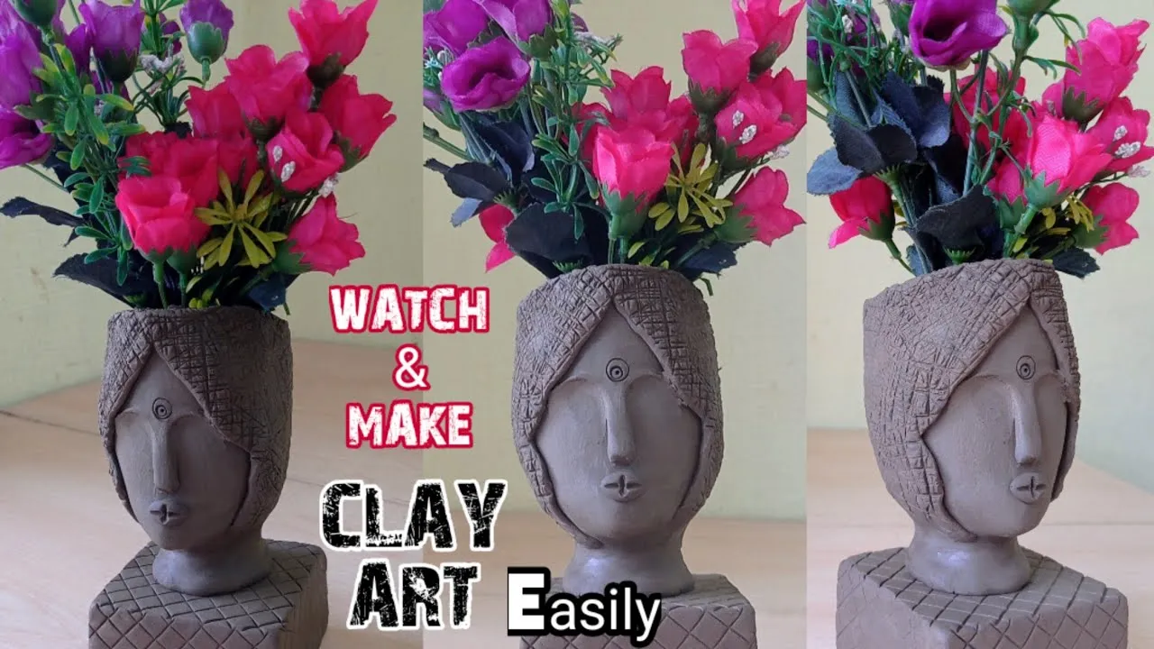 Creating Beautiful Clay Flowers on Dailymotion