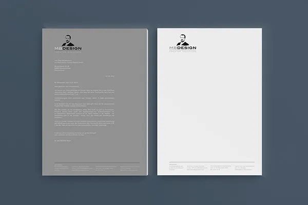 corporate design project on Behance