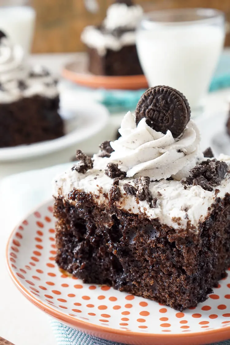 Easy Oreo Poke Cake  Sugar  Soul