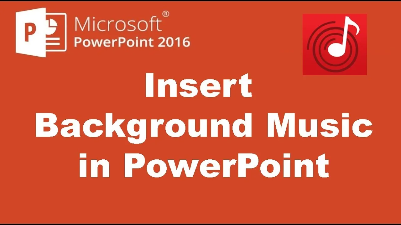 How to Add Music to PowerPoint 2016 Slides  YouTube