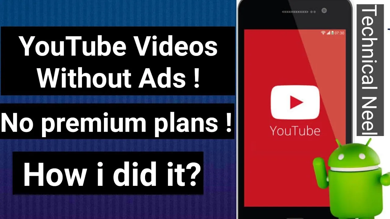 how to stop ads on YouTube androidphone  Block YouTube Ads  Remove 