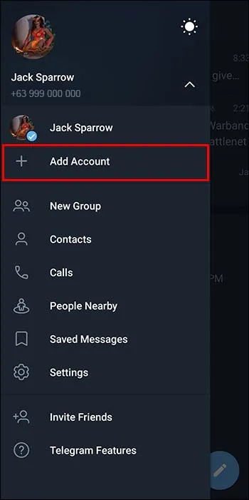 How to Add Another Account on Telegram