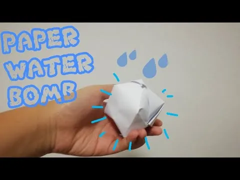 Easy Guide to Making a Paper Water Bomb