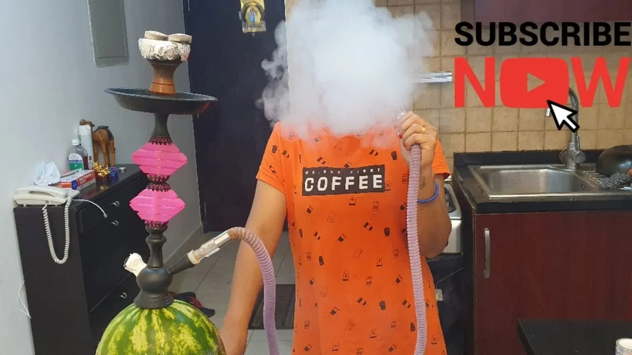 EASY AND QUICK HOMEMADE WATERMELON HOOKAH  SHISHA AT HOME  02  YouTube