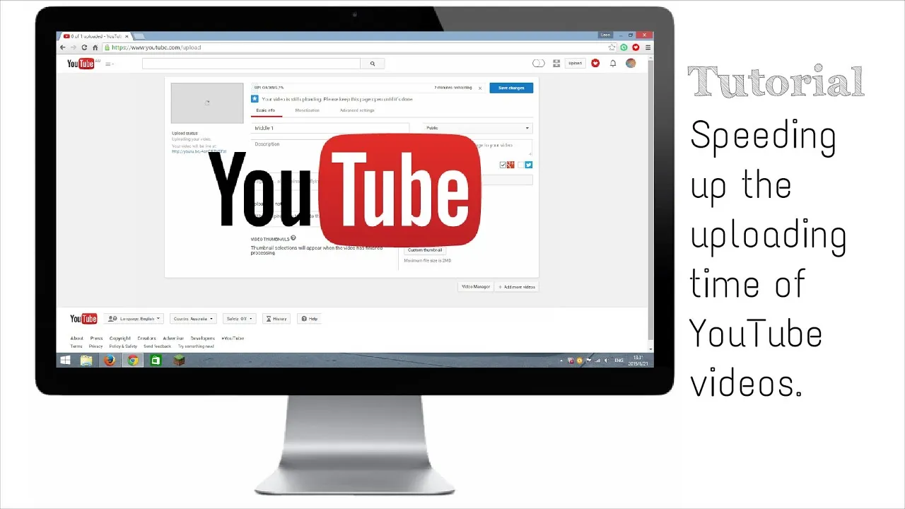 How to upload videos onto YouTube faster Windows Mac and Linux  YouTube