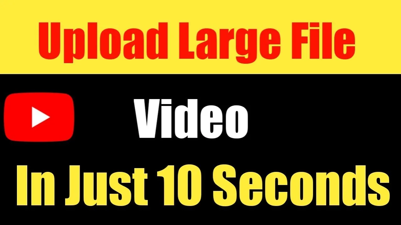 How to Upload YouTube Videos Faster