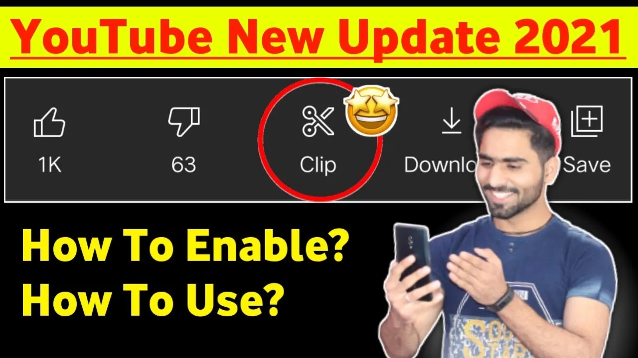 YouTube Latest New Updates 2021  YouTube Clip New Feature  How To 