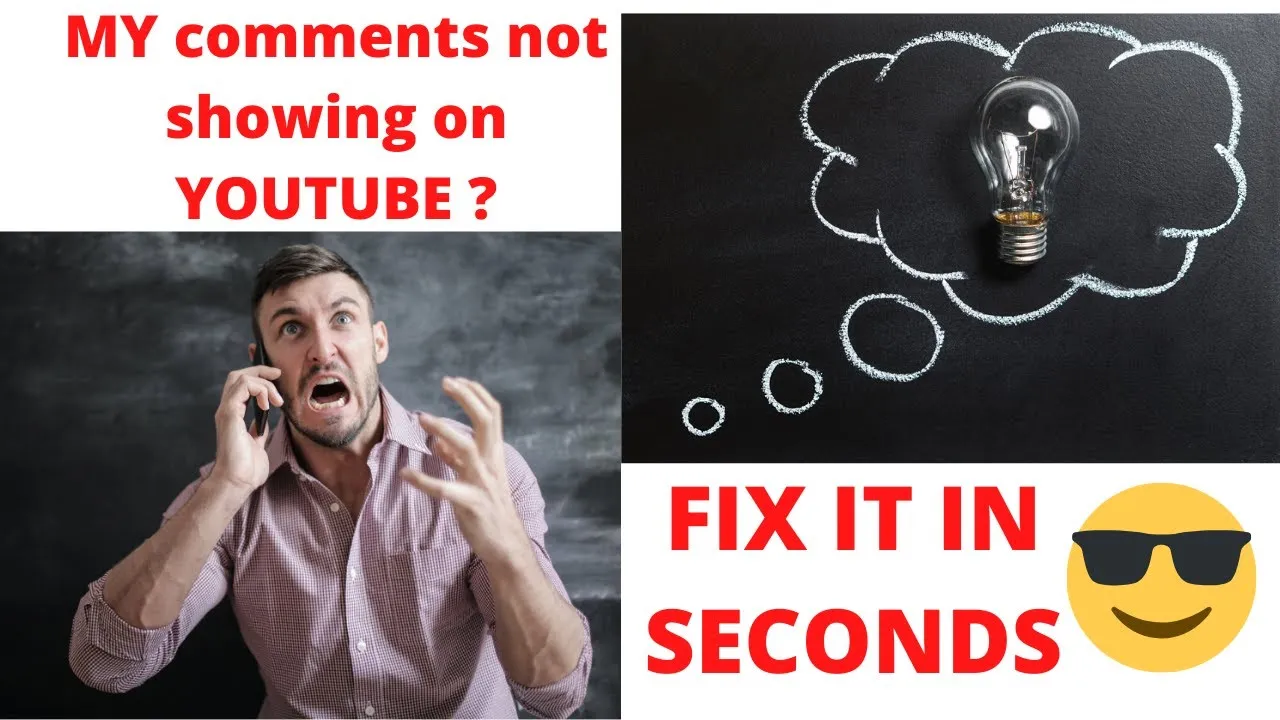 Cant SEE MY Comments on youtube how to fix youtube comments not 