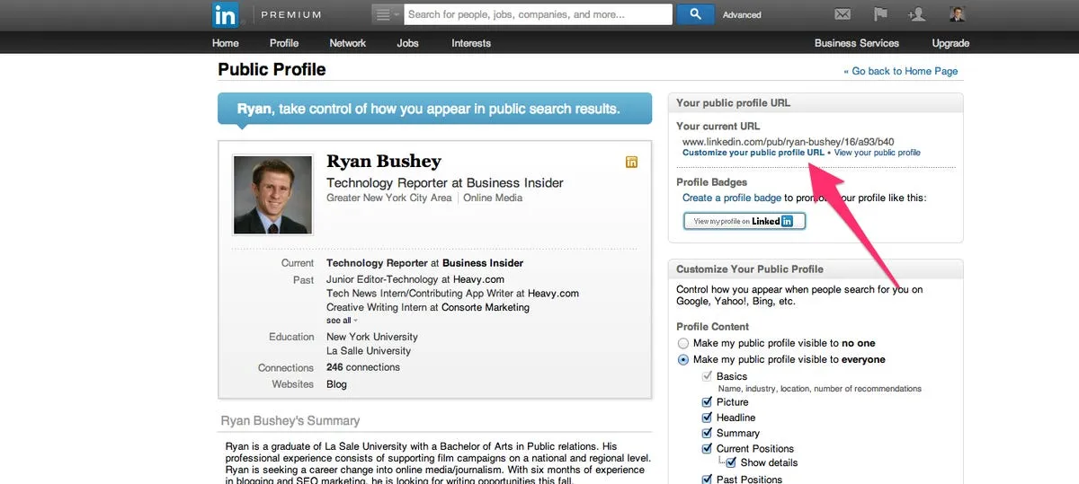 How To Hide Your LinkedIn Profile From Google  Business Insider India