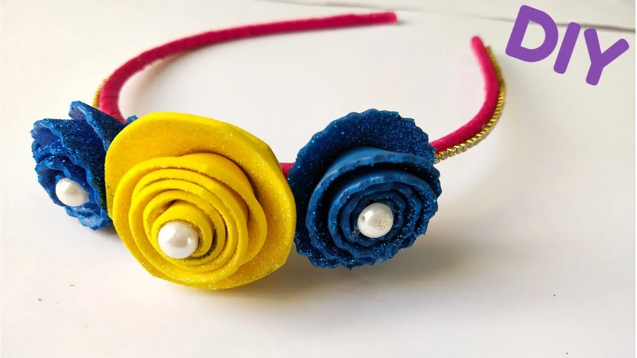 DIY Hair Band How to make Satin Ribbon Hair BandOld Hair Band Reuse 