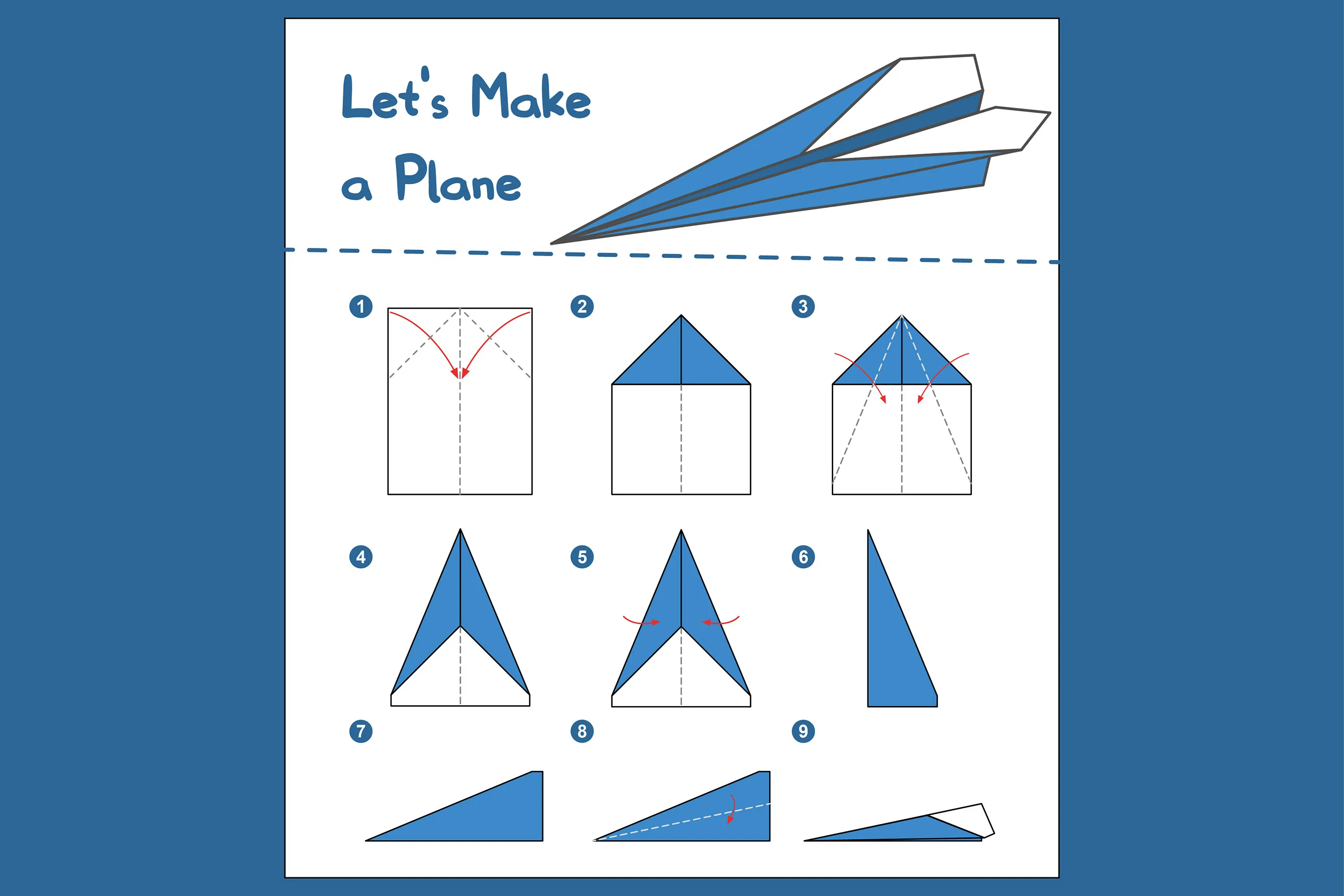 Step-by-Step Guide to Making a Paper Aeroplane