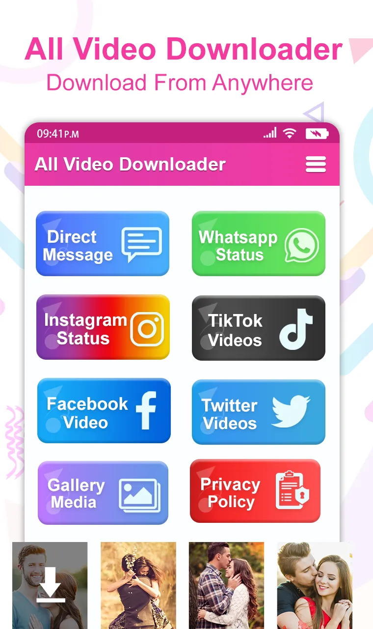 All Video Downloader on Behance