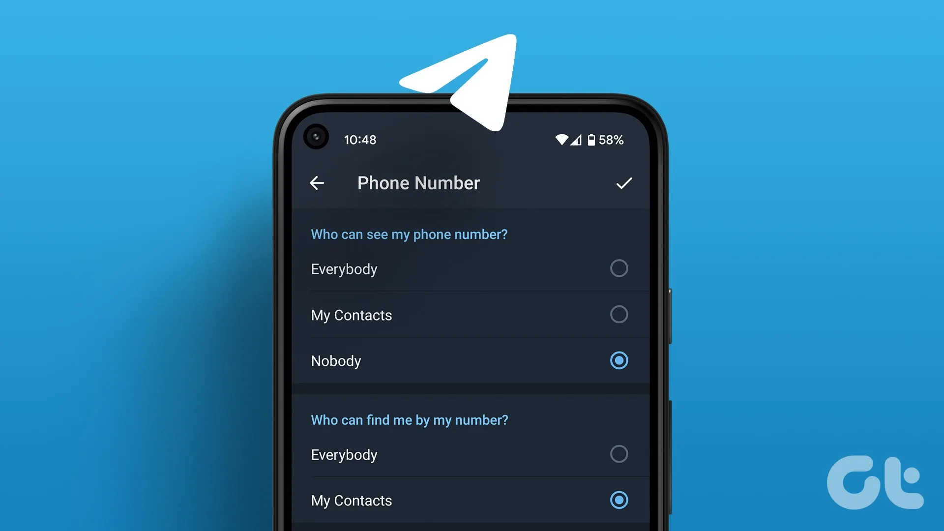 How to Hide Your Phone Number in Telegram