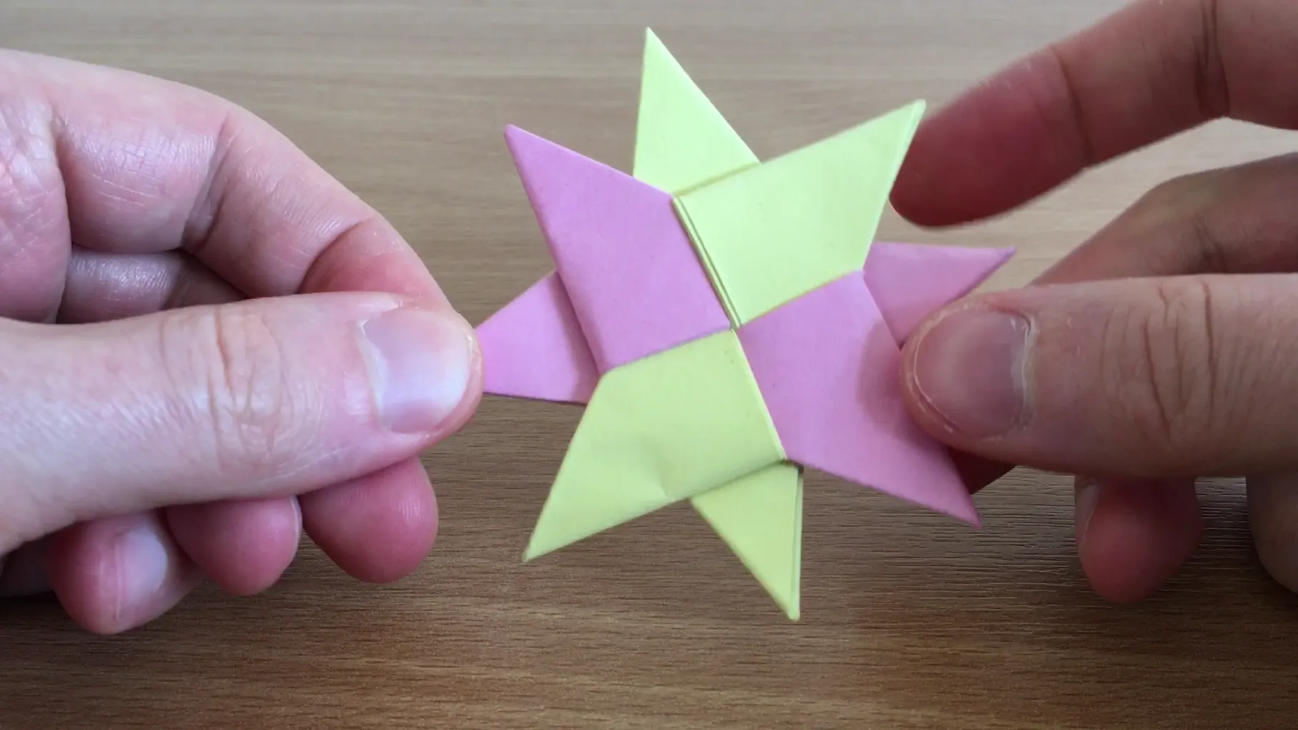 How to Make a Double Ninja Star Shuriken Origami  12 Steps with 