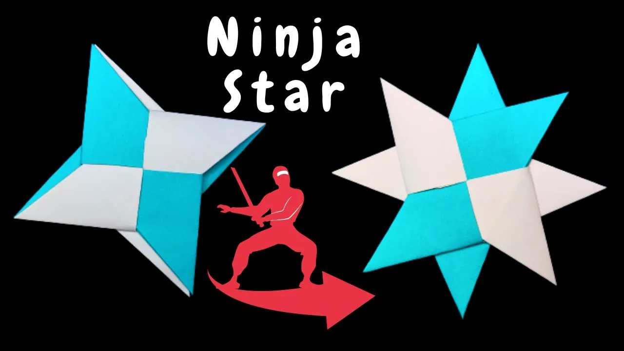 Creating a Double Ninja Star Fun Craft Tutorial