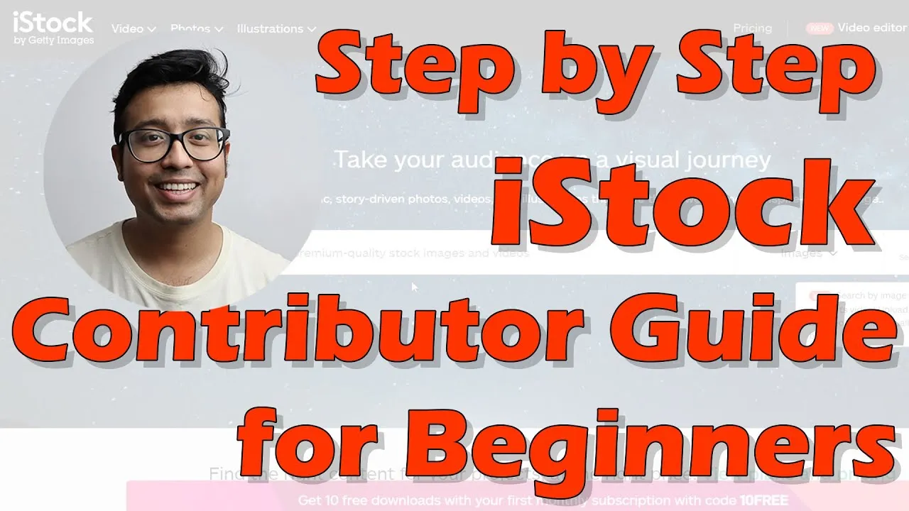 How to Register and Start Contributing on iStock