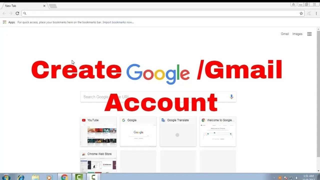 How to Create a Gmail Account Video Tutorial