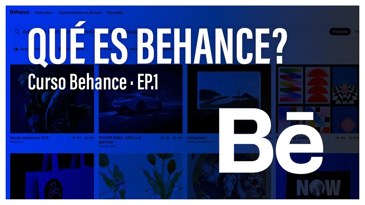 QU ES BEHANCE y PARA QUE SIRVE   CURSO BEHANCE 2024  YouTube