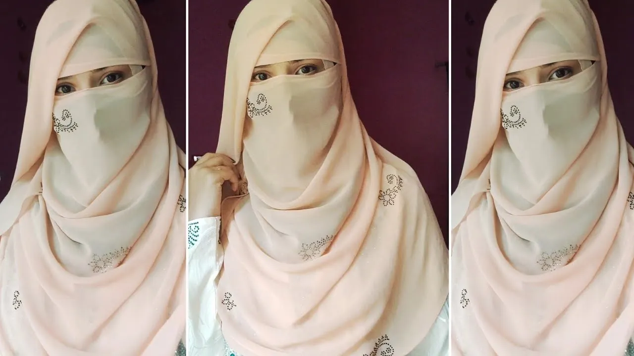 Learn to Create a Niqab Using a Scarf