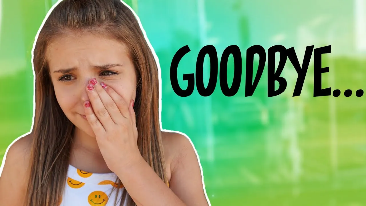 SAYING GOODBYE  Piper Rockelle  YouTube