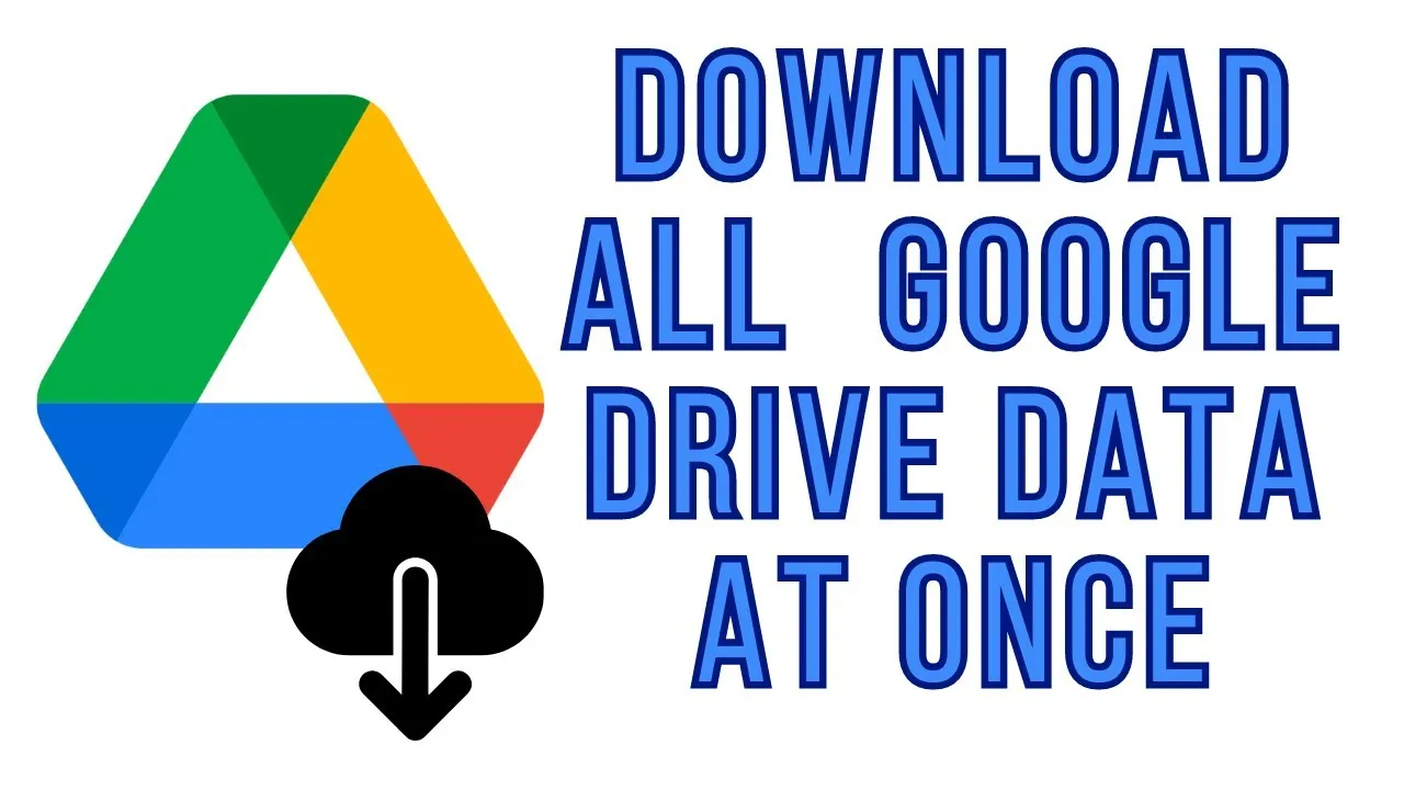 How to Download All Files From Google Drive At once  YouTube