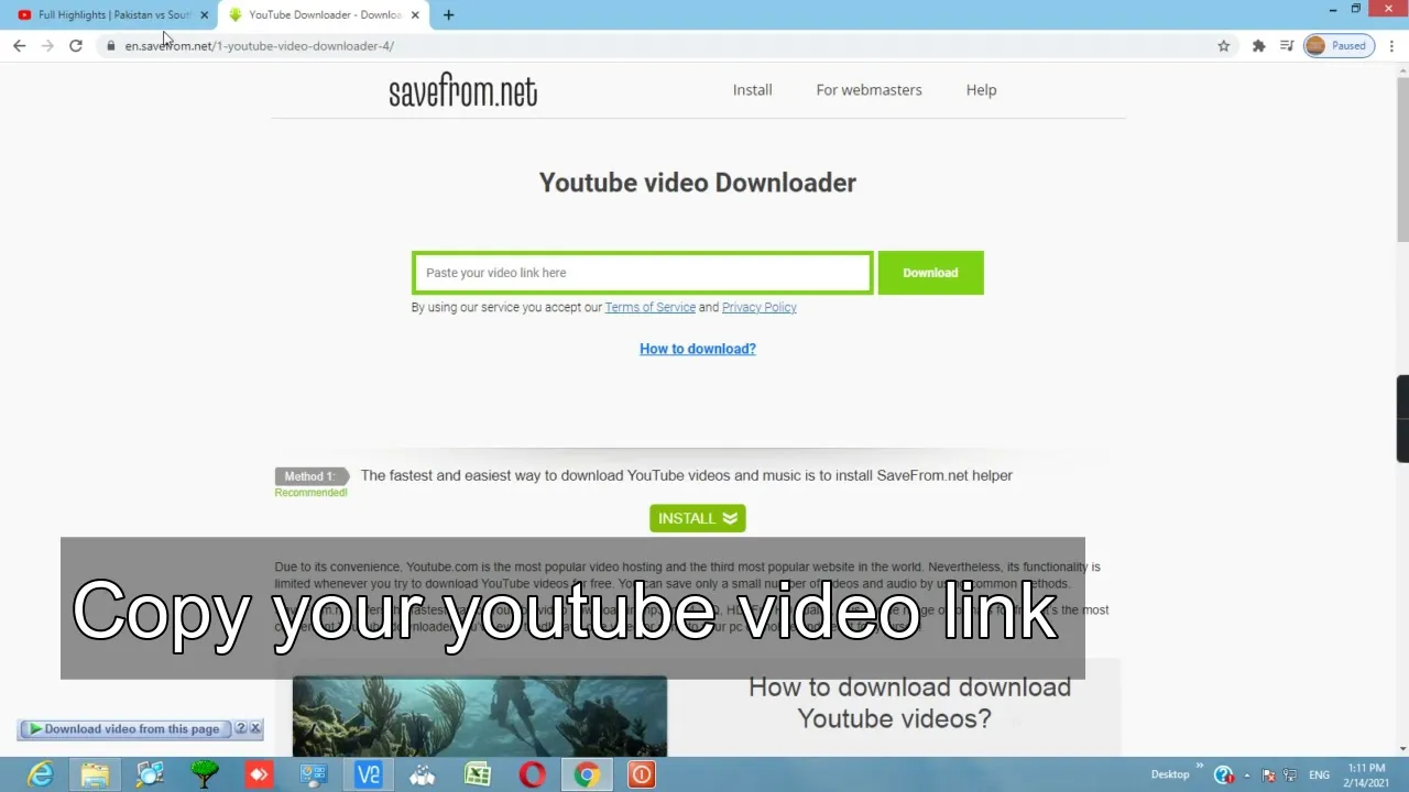 How to download youtube videos pc  dsaelocker