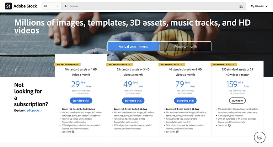 Understanding Adobe Stock Image Costs and Choosing the Right Plan