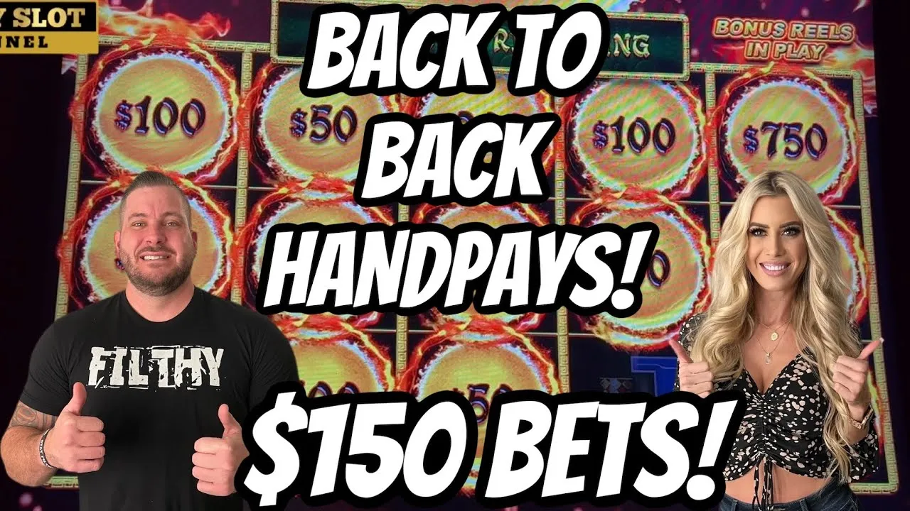 BACK TO BACK HANDPAYS ASK MRHANDPAY  YouTube