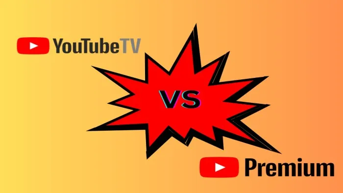 YouTube TV vs YouTube Premium Whats the Difference