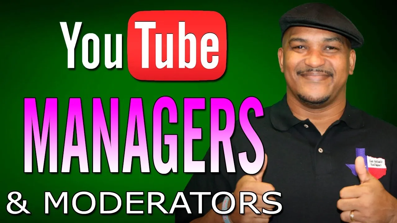 How to Add Managers  Moderators to Your YouTube Channel  YouTube