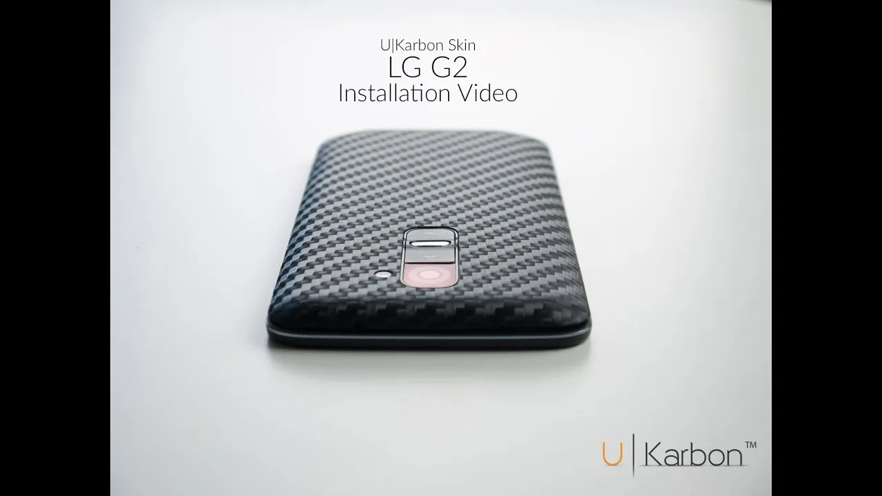 UKarbon  LG G2 Back Installation Video  YouTube